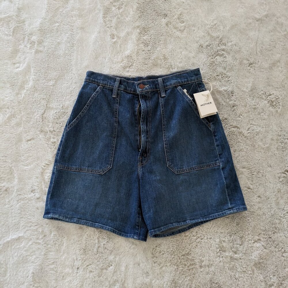 MOTHER Jeans /The Patch Rambler Rolled Shorts